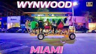 Wynwood Miami Night Life 4K