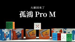 經典回歸！ 大雁孤鴻 Pro M 魔術方塊評測 - 曾經稱霸賽場的它這次又帶了什麼回來？ | 一小時學盲解