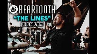 Connor Denis | Beartooth | The Lines | Drum Cam (LIVE)