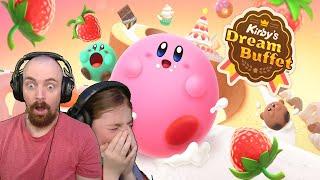 KIRBY wird FETT  - Kirbys Dream Buffet Gameplay Deutsch