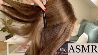 ASMR | Hair combing & hand "brushing" ‍️ (no talking)