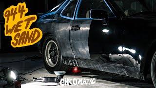 Wet Sanding An Entire 1984 Porsche 944 And Polishing It To Perfection!