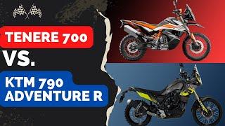 TENERE 700 vs KTM 790 ADV R | Motorcycle Review