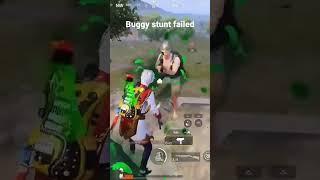 buggy stunt failed  lol  | bgmi | godspsycho