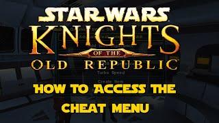 Star Wars: KOTOR - Access Cheat Menu (Nintendo Switch)