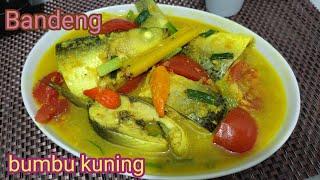 Ikan Bandeng bumbu kuning || kuahnya seger banget bikin nagih