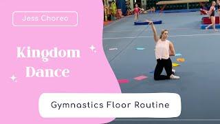 Kingdom Dance - Tangled | Gymnastics Floor Routine | Jess Choreo