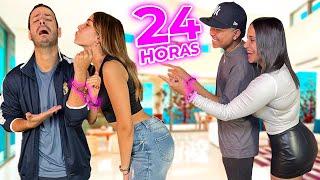 24 HORAS ESPOSADOS!! Ft. Jeremy, Camila Mejía, Delane & Carlos Durán