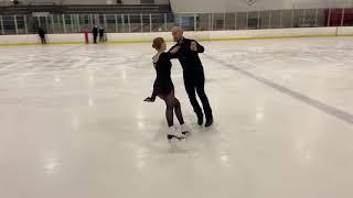 Willow Waltz Bronze Ice Dance Test 2021