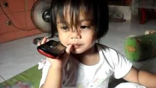 2 years old nikki sings- baby by justien bieber