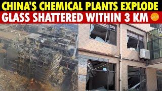 Explosions Hit China’s Chemical Plants, Red Toxic Smoke Everywhere, Glass Breaks Up To 3 Km