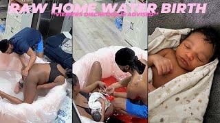 Unassisted Home Water Birth| Raw and Real Experience| All Glory To God