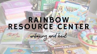 Rainbow Resource Center | UNBOXING AND HAUL | Homeschool Supplies