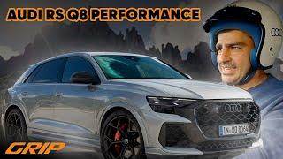 640 PS-Verbrenner: Hamid checkt Audi RS Q8 Performance  | GRIP