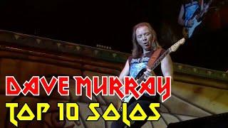 TOP 10 DAVE MURRAY SOLOS - IRON MAIDEN