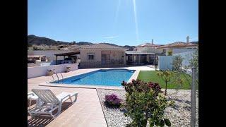 UNDER OFFER - property for sale in Spain Villa Dias Felices  224,950 Euros  Arboleas Almeria