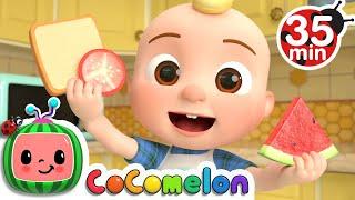 Shapes In My Lunch Box Song + More Nursery Rhymes & Kids Songs - CoComelon