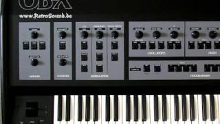 Oberheim OB-X Analog Synthesizer "Vintage Sounds" pt.3