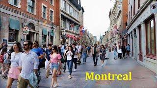 MONTREAL Life Downtown Old Montreal, Quebec Canada 4K La vie montréalaise | Vlog de Montréal