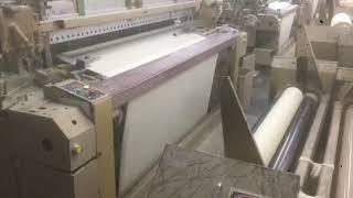 Working Video OF Tsudokama 209izax Airjet Loom Machine - Width - 190 CM