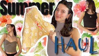 SUMMER TRY ON HAUL 2022 | MY ESSENTIALS FOR SUMMER | Fashion with Valeriya