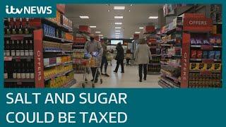 World's first salt and sugar tax could be introduced in England | ITV News