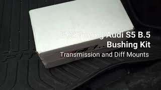 ECS Tuning AUDI S5 B8.5 DCT TRANSMISSION AND DIFFERENTIAL MOUNTS UNBOXING #Shorts
