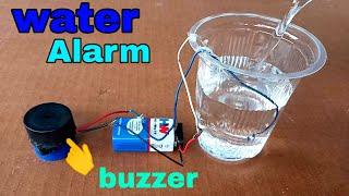 Science Project Water Alarm , Science Project For Class 8, Make A Water Alarm At Home