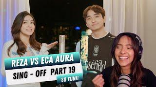 Reza - SING OFF 19 vs ECA AURA | REACTION!!