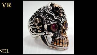 BEST SILVER SKULL RING DESIGNS FOR MEN