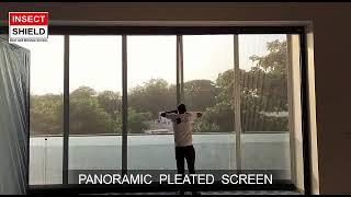 PANORAMIC  PLEATED  SCREEN by Insect Shield