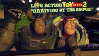 Toy Story 2- Arriving at the Airport [Live Action Scene]