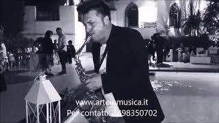 Musica Matrimonio Napoli  Arte in Musica  Sax sul taglio torta