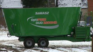 SaMASZ OptiFEED DUO 2200HD - Mixer feeders-Futtermischwagen // Wóz paszowy 2-ślimakowy SaMASZ