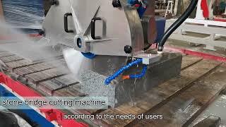 Hualong machinery 5 axis cnc stone birdge cutting and milling machine