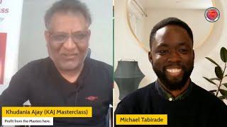 The Power Of Consistency In Business & Life With Michael Tabirade | KAJ Masterclass LIVE