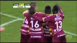 Best goals of Thorgan Hazard. Zulte Waregem. Season-2013/2014