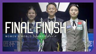 DRAMATIC FINISH IN FINAL! Mink Nutcharut vs. Bai Yulu |  2025 World Women’s Snooker Championship 