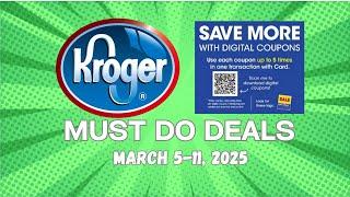 *FREE Shampoo* Kroger MUST DO Deals for 3/5-3/11 | 5x Digitals, Self-Care Event, & MORE