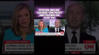 Trump's Political Advisor Causes CNN Host To LOSE IT on LIVE TV! #short