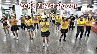 Let's Twist Again│Line Dance by Karen Tripp║扭吧扭吧│初級排舞│4K