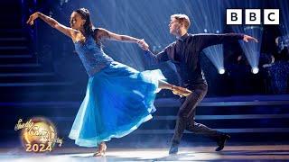 Jamie and Michelle Viennese Waltz to Beautiful Things by Benson Boone  BBC Strictly 2024