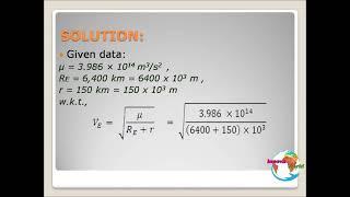 Space dynamics GATE 2018 Q. 44|Solved Answer | Aerospace Engineering #aishwaryainnovaworld