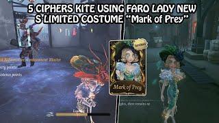 Faro Lady S limited costume "Mark of Prey" gameplay - Identity V