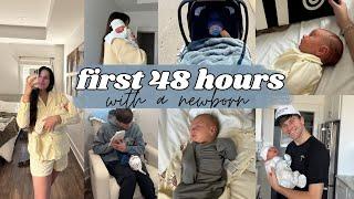 First 48 Hours With Our Newborn