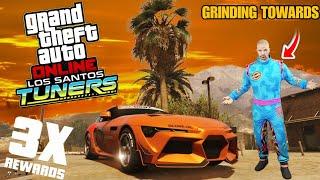 GTA Online: LAST DAY! 3x LSCM Rep! Ginding To Level 1000!