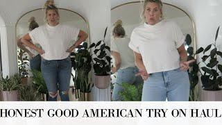 HONEST MIDSIZE GOOD AMERICAN TRY ON HAUL!!