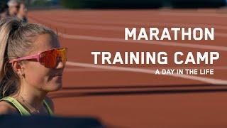 Marathon Training Camp - Day in the life running vlog