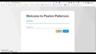 Paxton Patterson Instructions
