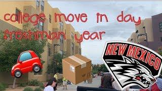 UNM freshman year college move-in day!! *EMOTIONAL*